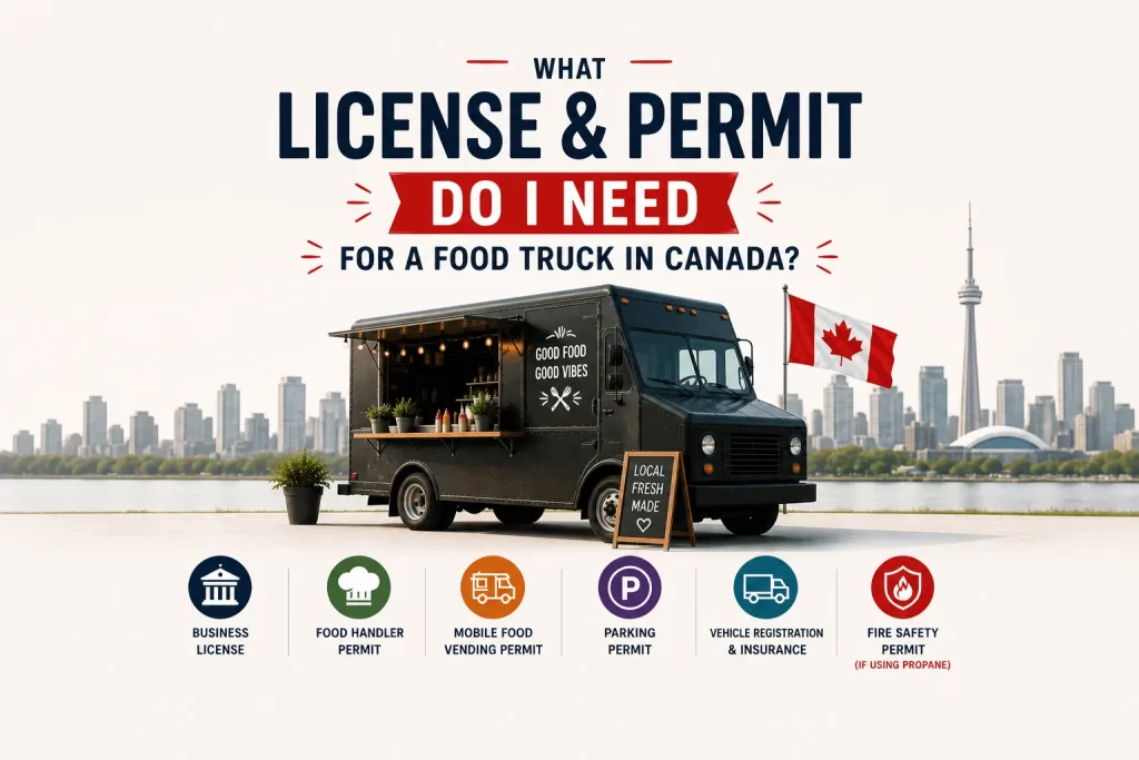What License & Permit Needed for Food Truck in Canada