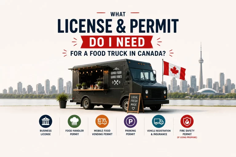 What License & Permit Needed for Food Truck in Canada